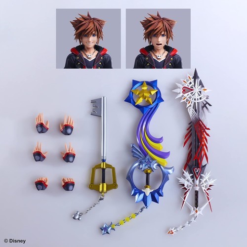 SQUARE ENIX Disney KINGDOM HEARTS III Play Arts Kai Sora ver.2 DX Edition Figure - Picture 3 of 8