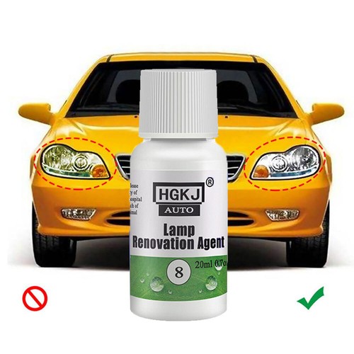 20 ml HGKJ 8 Faro de Coche Faro de Pulido Kits de Renovación de Pulido - Imagen 7 de 12