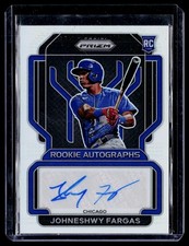 2022 Panini Prizm #RA-JF Johneshwy Fargas Rookie Autographs BS24
