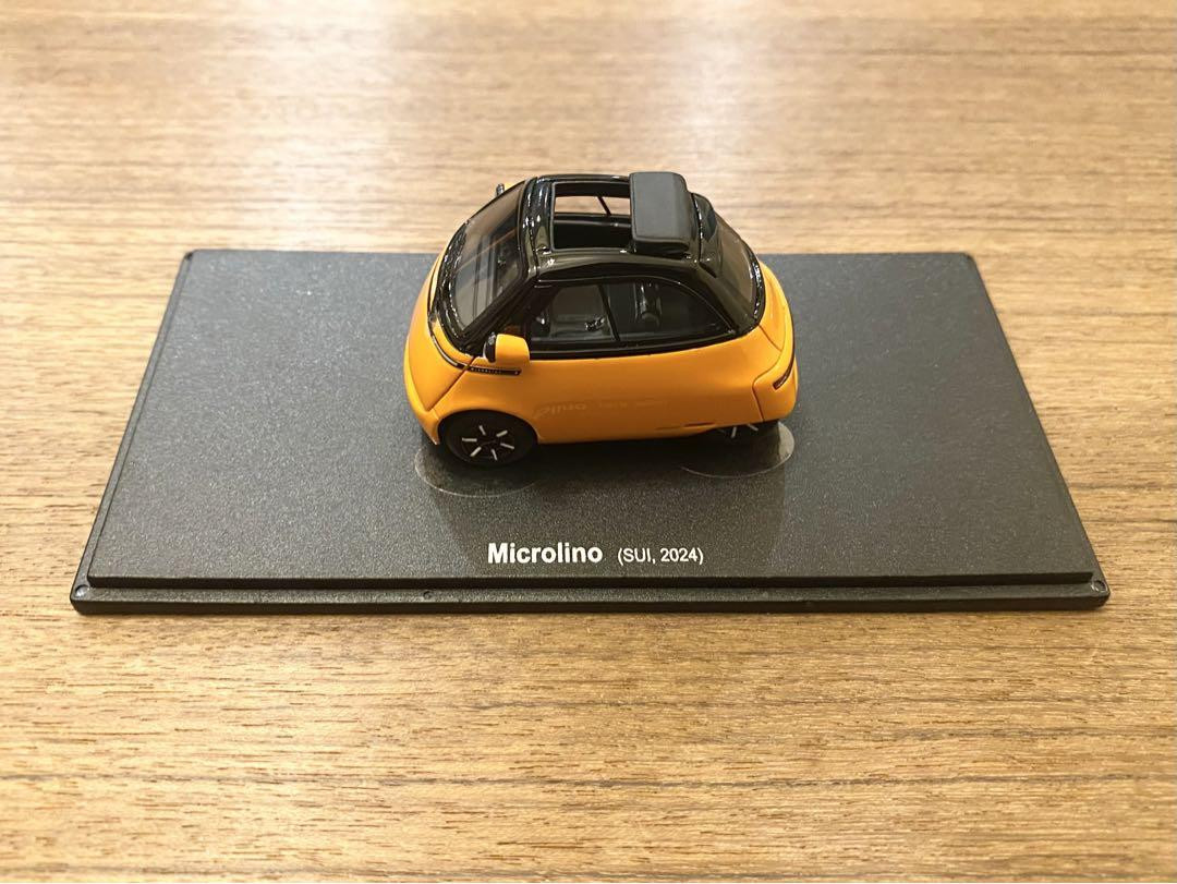 新品 1/43 カルトスケール マイクロリーノ EV オレンジ Cult Scale 1/43 Microlino EV Orange Diecast Model Car Rare
