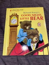 Good Night, Little Bear by Patsy Scarry (2001, Hardcover). Missing Spine Cover