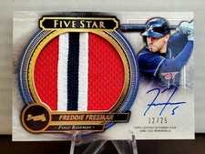 2021 Topps Five Star Baseball Cards Checklist 19