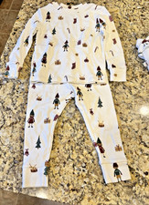 Little Co. 2 piece Kids Christmas Outfit Size 6 - Elves