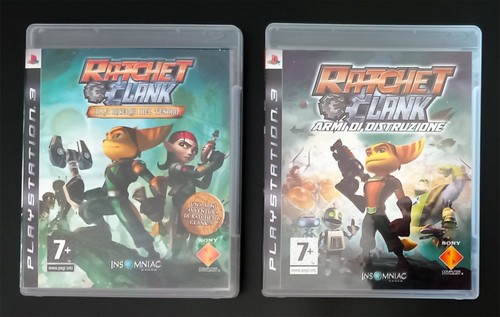 PS3 - RATCHET & CLANK - 2 SPIELE - Waffen der Zerstörung / Schatzsuche