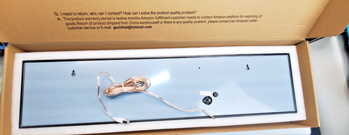 Chkosda Orologio da Parete Digitale Led e Temperatura -Nuovo con Scatola-Testato Funzionante - Foto 13 di 14