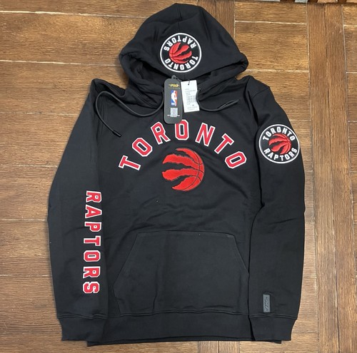 Men’s Pro Standard Size M Toronto Raptors Black Hoodie Sweatshirt NWT NBA - Picture 1 of 6
