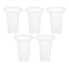  5 Pcs Blumenkübel Kunststoff Orchideenpflanzgefäße Orchideen-Blumentopf