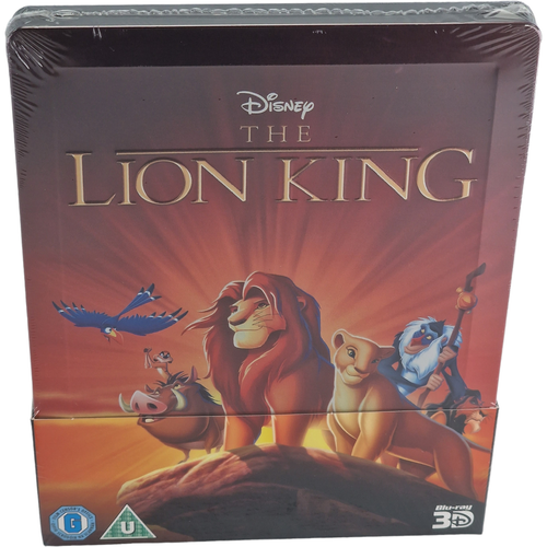 The Lion King Blu-ray 3D + Blu-ray SteelBook Zavvi Disney Limited 2014 Free - Picture 10 of 10