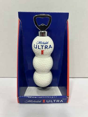 MICHELOB ULTRA Beer three stacked Golf Balls 3D Bottle Opener - Picture 4 of 4