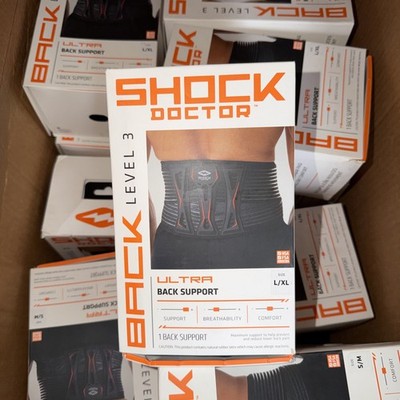 New! Shock doctor ultra back support level 3 size L/XL 34 38