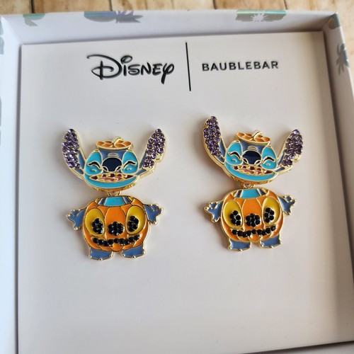 Baublebar Disney PUNTADA Halloween Calabaza Pavé Pendientes Movibles NUEVO - Imagen 3 de 4