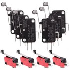 10pcs Micro Long Hinge Roller Arm SPDT Snap Action
