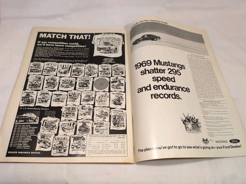 Motorcade January 1969 - GTO CUDA 340 AMX VW Bug-In Parnelli Jones Can-Am Chevy - Picture 13 of 13