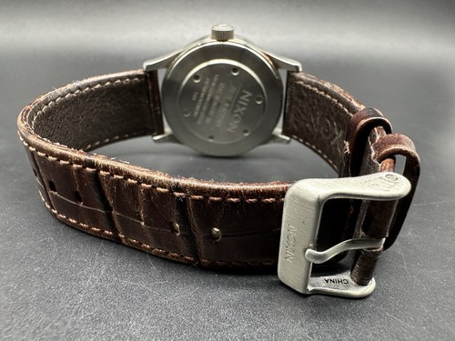 Nixon Herren Sentry & The Ragnar Leder Uhr Konvolut 2 Stück ungetestet - Bild 7 von 8