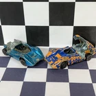 Redline MCLAREN M6A Hot Wheels Racecar TWO Lot of 2 for PARTS or RESTORE