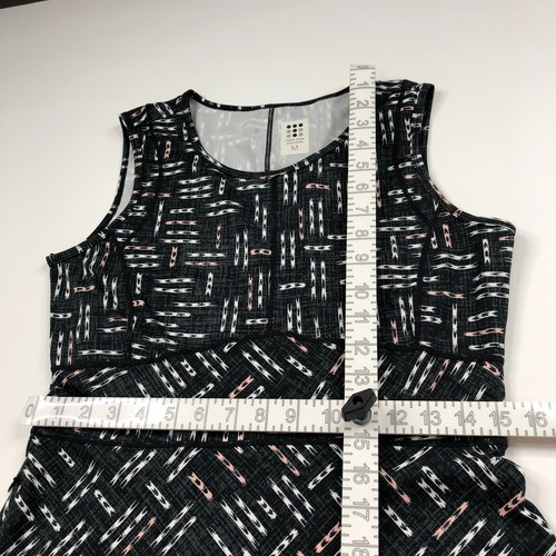 Title Nine Medium A-Line Gym Tennis Golf Pullover Tank Top Dress Black Gray MINT - Picture 5 of 13
