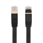 CAT7 RJ45 600MHz Patch Shielded Lan Network Cable Flat Ethernet Cord 10m