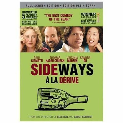Sideways (DVD, 2005, Full Screen) NEW