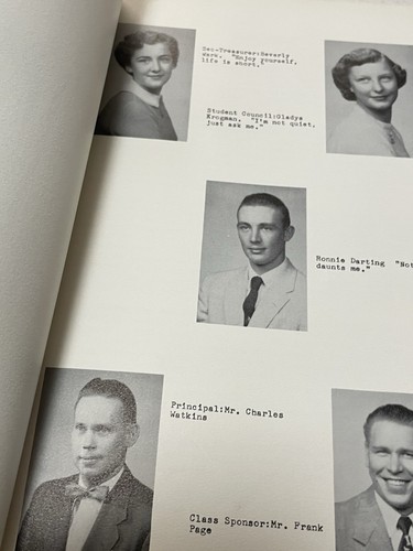 Denison Kansas KS High School Yearbook 1956 The Bears Holton Jackson County VG - Picture 8 of 12