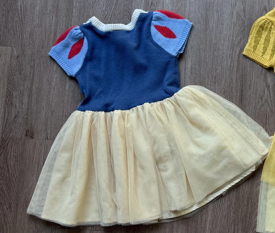 Disney Princess Snow White Sweater & Tutu Dress 4 T - Image 2 of 4