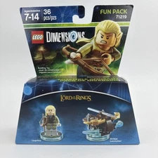 Lego Dimensions Lord Of The Rings Legolas Arrow Launcher  36 Pcs Fun Pack 71219