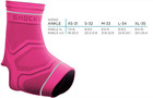 Shock Doctor Ankle Sleeve (Size M) Brace Compression Knit Recovery Support -New