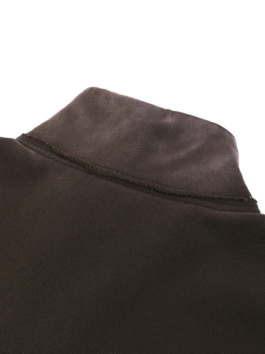 Sun Fade Raw Edge Quarter-Zip Sweatshirt image 7