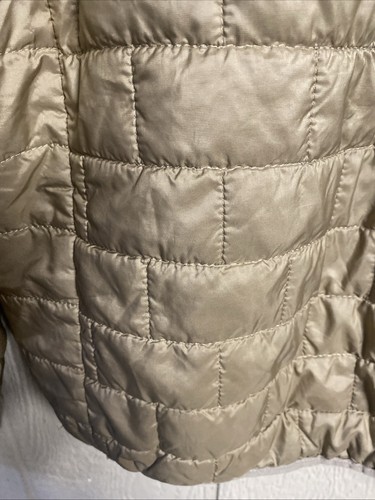 Patagonia Puff Men’s Large Pullover 1/2 Zip Puffer Jacket Gold Color - Picture 5 of 11