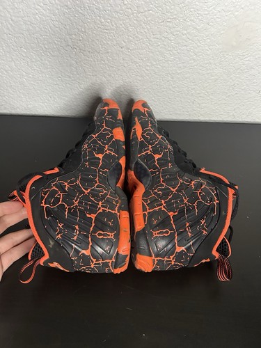 Zapatillas Nike Little Posite One Lava 644791-010 Talla 7 Y Foamposite - Imagen 5 de 7