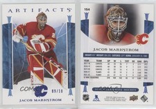 2022-23 Upper Deck Artifacts Goalies Indigo /10 Jacob Markstrom #154