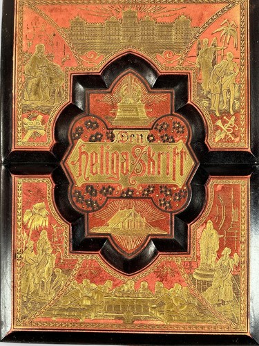 1889 Swedish Bible Gustave Dore Illustration Excellent Antique Con. see photos - Imagen 3 de 24
