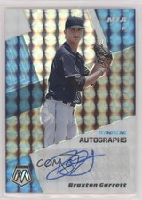 2021 Panini Mosaic Rookie Auto Mosaic Braxton Garrett #RAM-BG Auto w5b