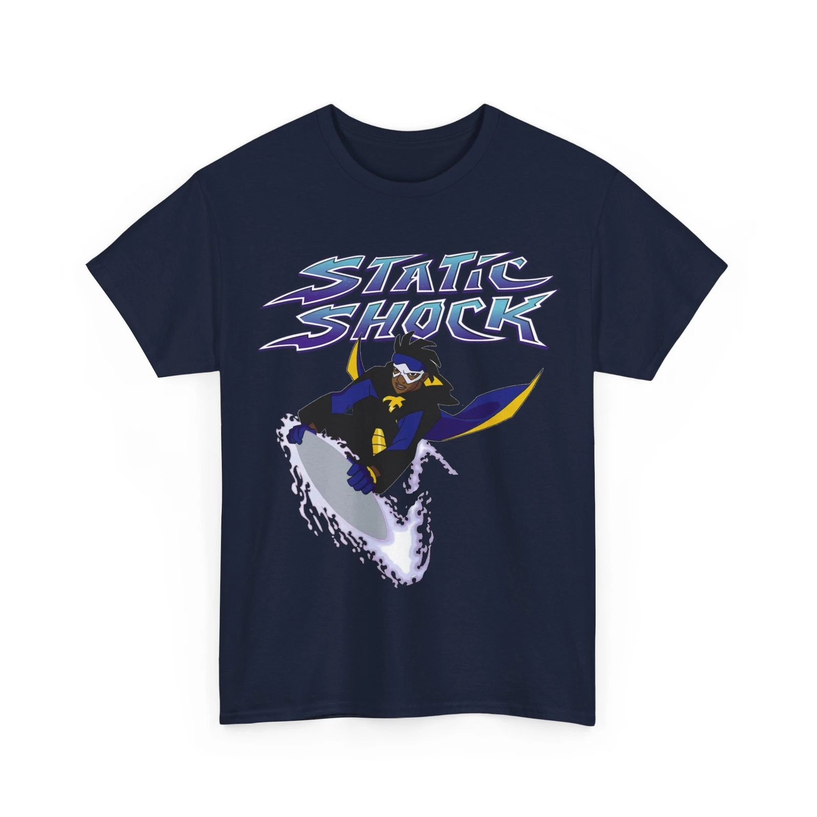 Static Shock T-Shirt - Milestone Comics - WB - DC Comics - Virgil Hawskin