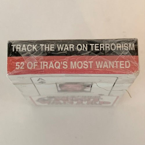 Limited Edition 52 Iraq's Most Wanted Playing Card Deck ~ Saddam Hussein Sealed - Picture 5 of 5