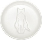 Cat soy sauce plate set of 6 cat small plate sSoy sauce dish with a floating cat