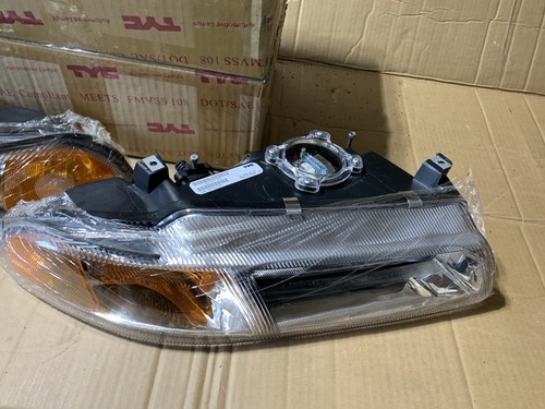 1995-2000 Dodge Stratus Chrysler Cirrus LEFT RIGHT Headlight Head light Set - Picture 7 of 12