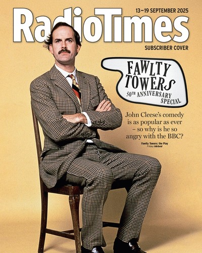 Radio Times 13. September 2025 Fawlty Towers 50th Anniversary Andrew Lincoln
