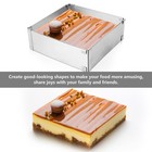 Adjustable Square Cake Mold Stainless Steel Mousse Mould Cake Baking Tools