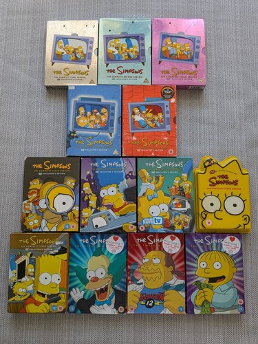 Die Simpsons DVD Boxset Konvolut komplett Staffel Serie 1 - 13
