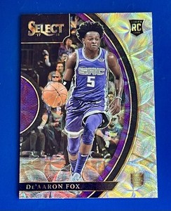 2017-18 Select De’Aaron Fox RC Scope Prizm #49