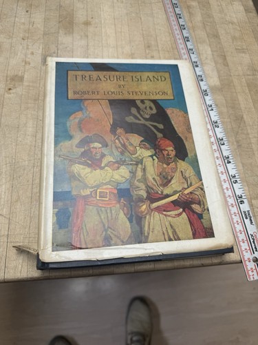 Treasure Island, Stevenson, Beautifully Illustrated 1911 With Dust Jacket - Bild 2 von 13