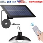 30LED Solar Pendant Light Outdoor Indoor Solar Powered Remote Control Shed Light