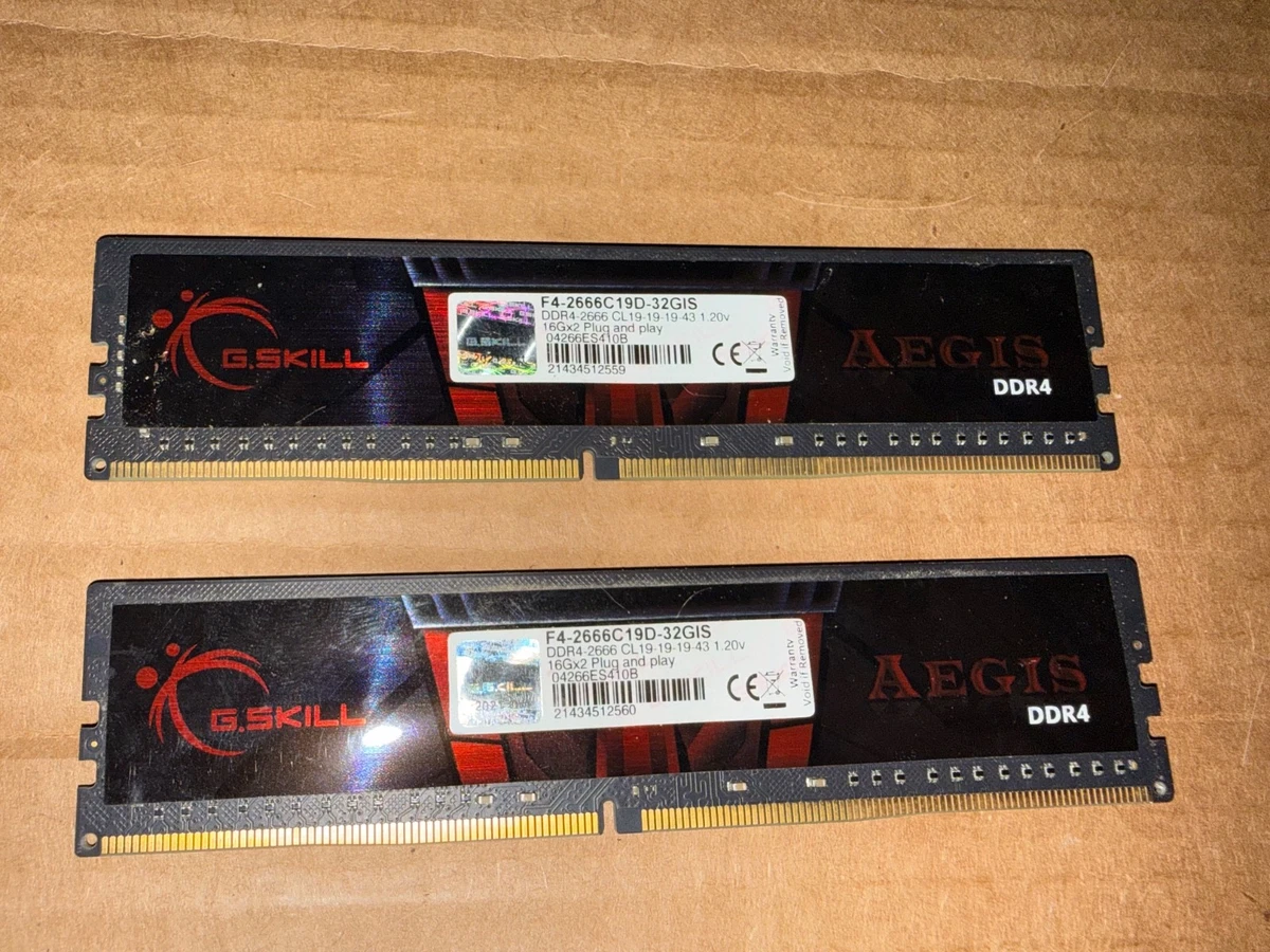 Las mejores ofertas en G. SKILL ordenador PC4-21300 (DDR4-2666