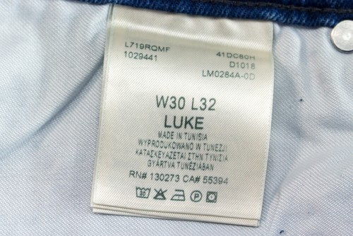 LEE Men Luke Slim Stretch Jeans Size W30 L32 * - Picture 9 of 11