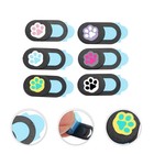 6 PCS Cover Slide Anti-peeping Laptop Webcam Protection Cover