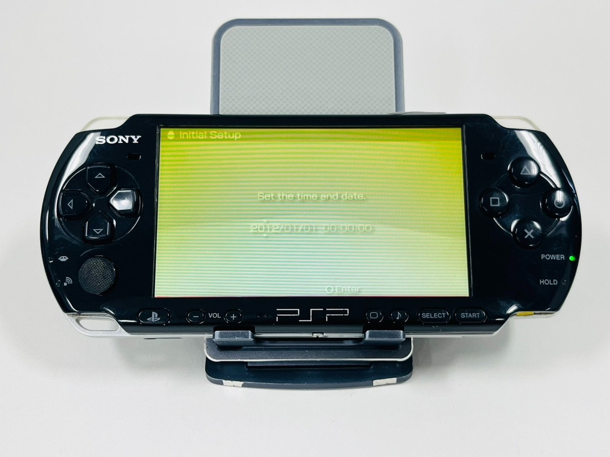 Authentic メモリースティック2GB.4GB.32MB カセット psp3000 PlayStation + Black Piano - Console PSP-3000 Portable Nintendo Switch
