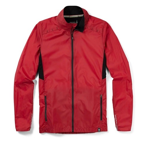 Smartwool Herren Merino Sport UltraLight Jacke, rot / schwarz - Bild 1 von 7