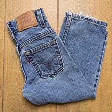 Vintage Levi  s 550 Kids Distressed Jeans - Light Wash Relaxed Fit Denim - 4T