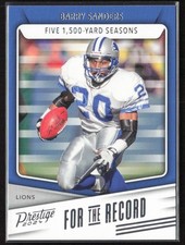2024 Panini Prestige #FR-BS Barry Sanders For the Record