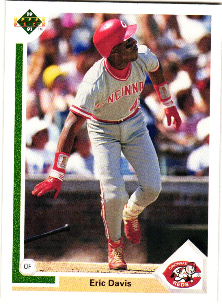 1991 Upper Deck - Eric Davis #355 Cincinnati Reds